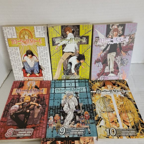 7 Lot Shonen Jump Advanced DEATH NOTE Tsugumi Ohba Takeshi Obata 2 5 6 8 9 10 11 - Picture 9 of 10